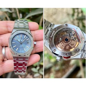 Audemars Piguet 50th Anniversary Silver Blue Ladies Ap137