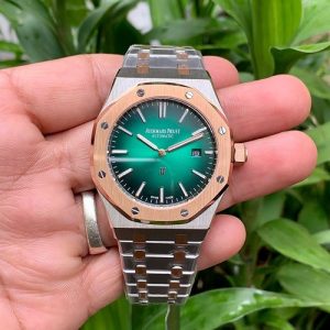 Audemars Piguet Jumbo Green Dual Tone Ap109