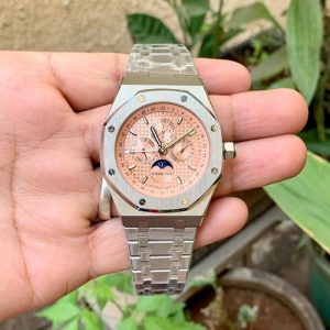 Audemars Piguet Perpetual Calender Silver Salmon Dial Ap117