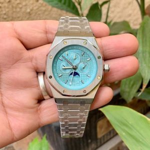Audemars Piguet RO Perpetual Calender Silver Ice Blue Ap116