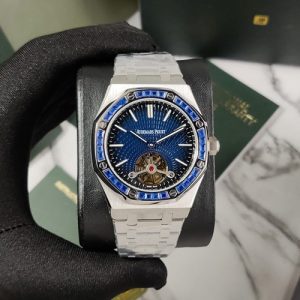 Audemars Piguet Royal Oak Flying Tourbillion Dark Blue Bezel Ap124
