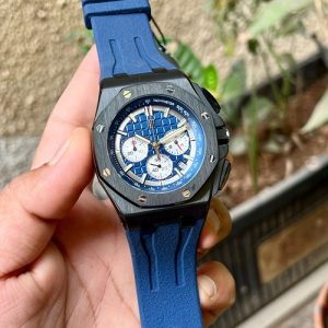 Audemars Piguet Royal Oak OFF SHORE Chronograph Blue-Black Case Ap128