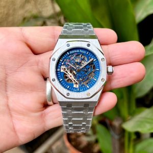 Audemars Piguet Royal Oak Skeleton Silver-Blue Ap138