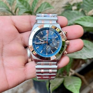 Breitling Chronomat Blue Two-Tone Bt101