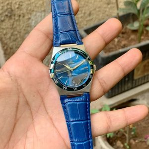 Omega Constellation Co-Axial Automatic Blue Silver Og106