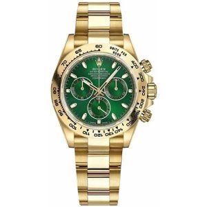 Rolex Daytona Automatic Gold Chain Green Dial Rx154