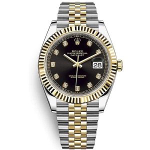 Rolex Datejust 41 Black Dial Men rxw501